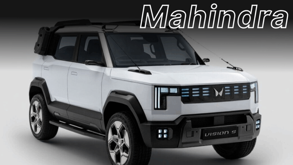 Upcoming Mahindra Vision S in White Colour