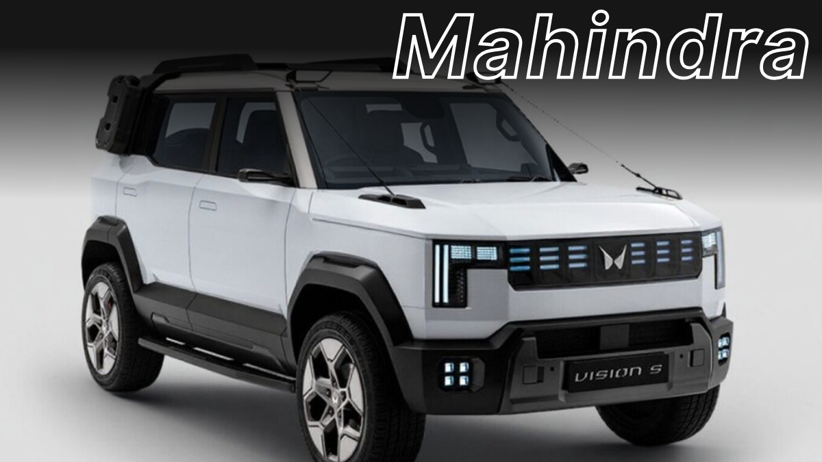 Upcoming Mahindra Vision S in White Colour