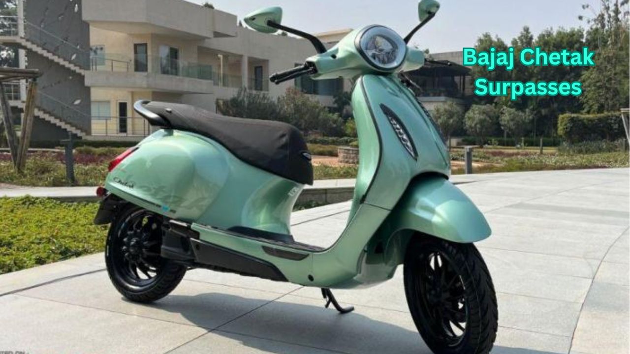 Bajaj Chetak Surpasses 5 Lakh Sales Milestone in India