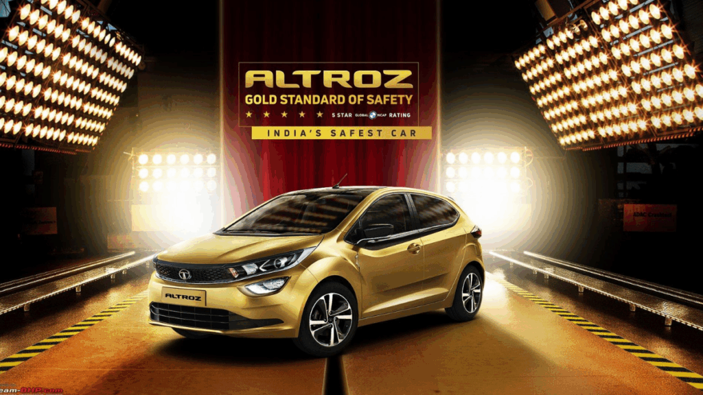 Tata Altroz Gets Five Star Bharat NCAP Rating
