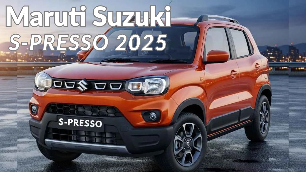 Maruti Suzuki S-Presso 2025: Affordable Hatchback with 38 km/kg CNG Mileage
