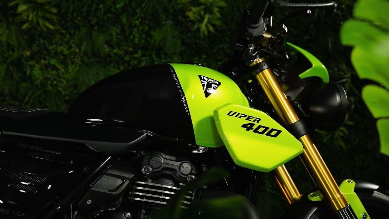 Triumph Viper 400 One-Off To Be Auctioned For Charity: Unique Collector Motorcycle To Support Save The Children